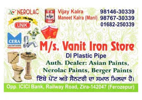 Vanit Iron Store