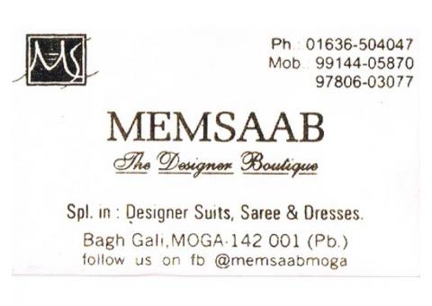 Memsaab Boutique