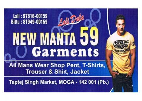 New Manta 59 Garments